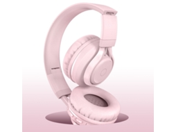 Fone De Ouvido Infantil Bluetooth 5.0 Fio 3.5mm Rgb Volume Limitado 85db Com Microfone Ajustável