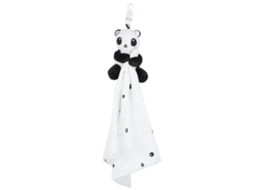 Mali toalha Calmante Bebê Urso Preto e Branco Pelúcia Novo Brinquedo Infantil