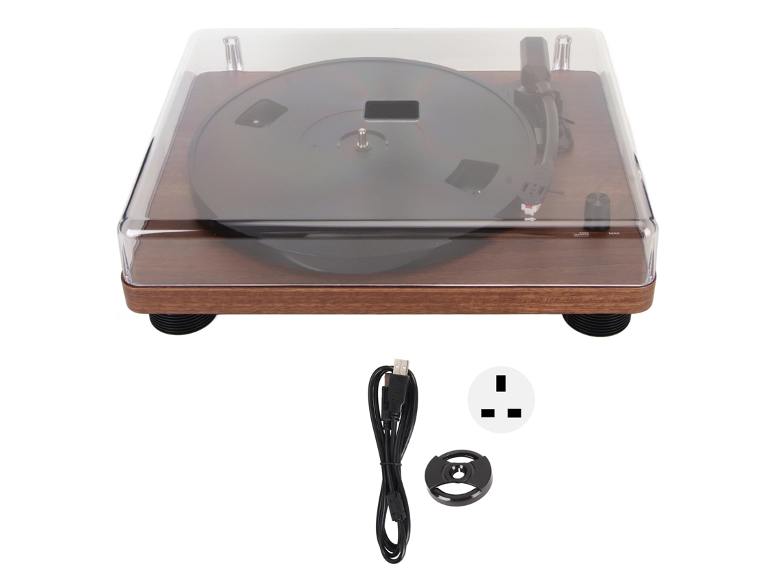 Toca discos Vintage LAXISCREED Bluetooth 3 Velocidades