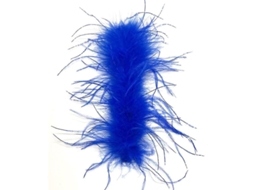 Muñequera De Penas De Avestruz 100% Real, Pulseira Flexível Para Festa, Moda E Acessórios, 39% De Desconto Azul
