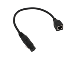 Cabo de XLR Fêmea 5 Pinos para RJ45 EOOCOO