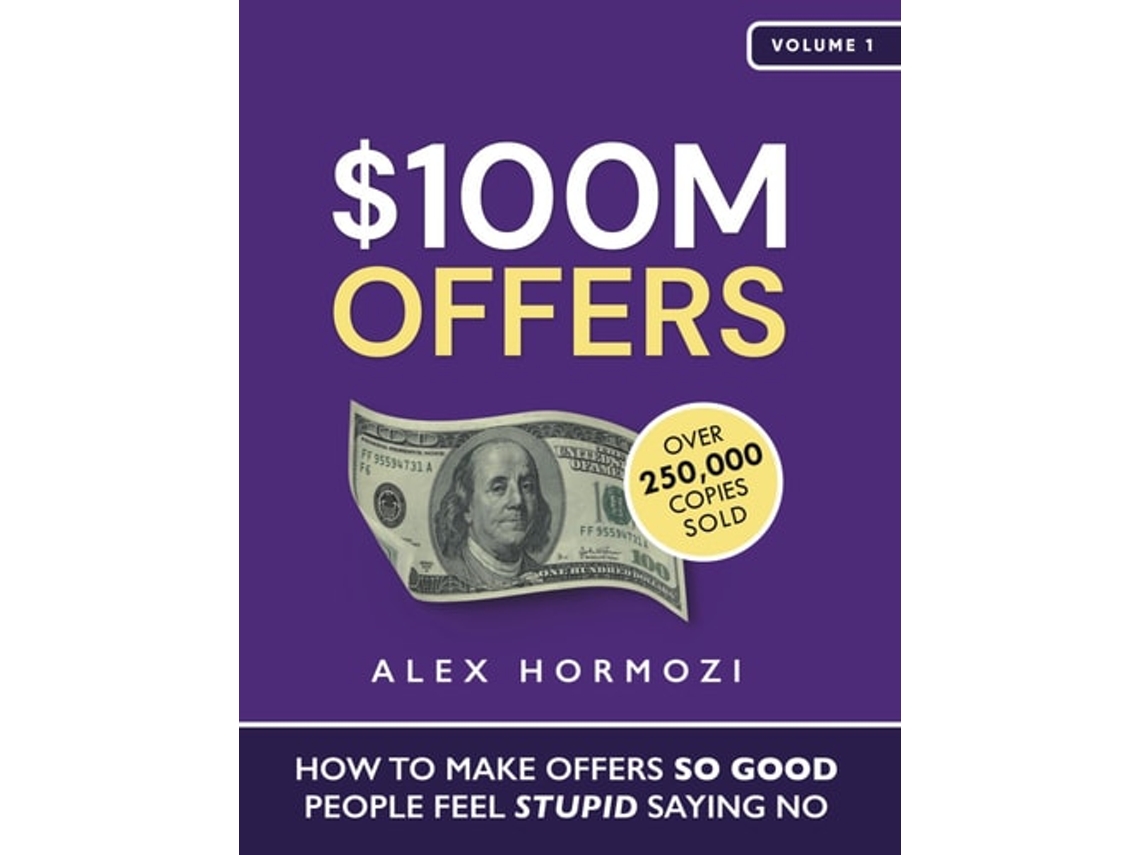 Livro 100M Offers de Alex Hormozi (Inglês)