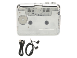Aetheria conversor de Fita Cassete para Mp3 com Jack de Fones de Ouvido 3.5mm Compatível com os X e Pc