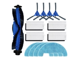 Conjunto De Acessórios De Reposição Para Aspirador De Pó Robô R550 R600 R650 R750, Escova Lateral Principal, Filtros Hepa, Esfregões