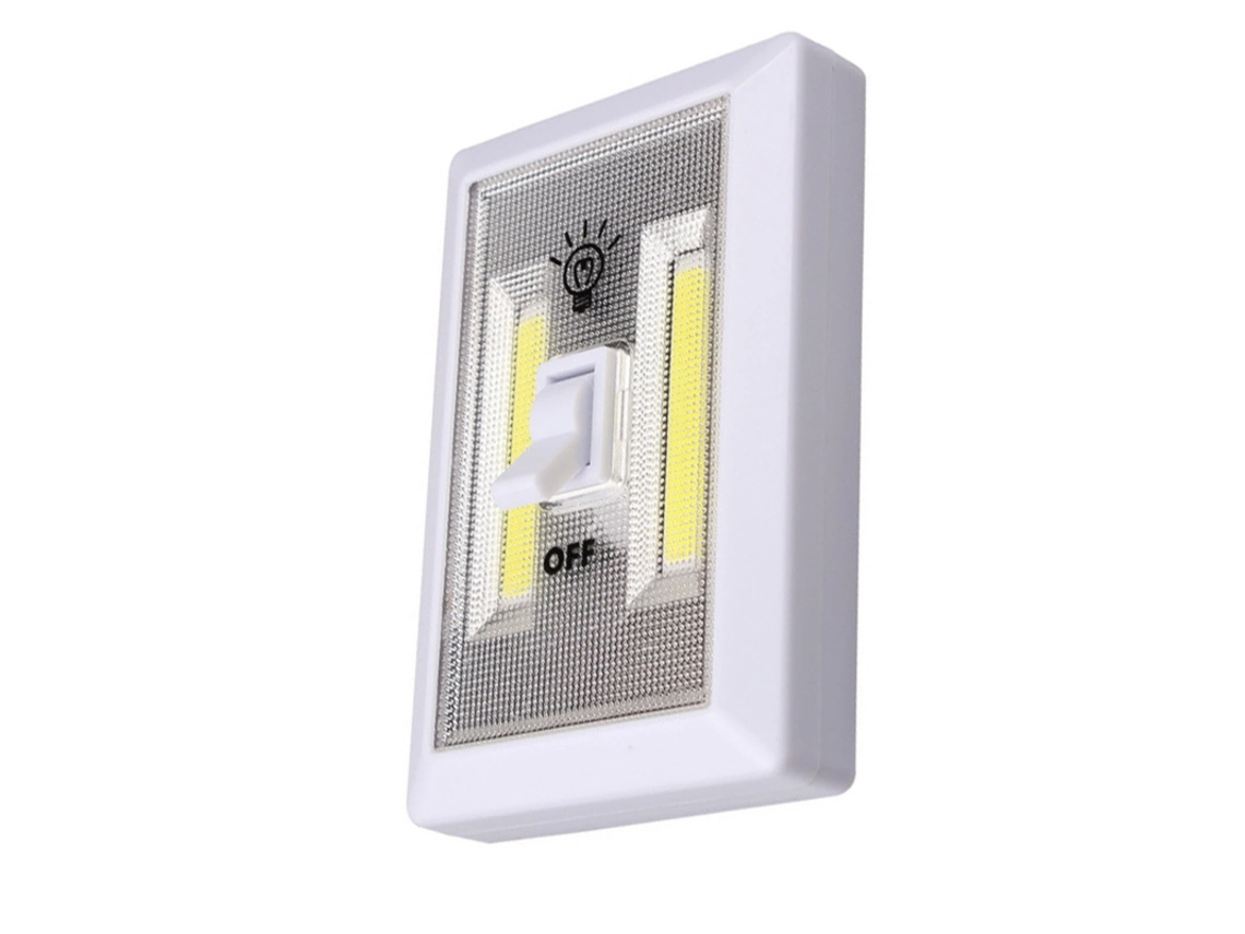 Candeeiro Led Cob A Pilhas Com Interruptor Para Armrio, Garagem E Mesa De Cabeceira ? Orysin