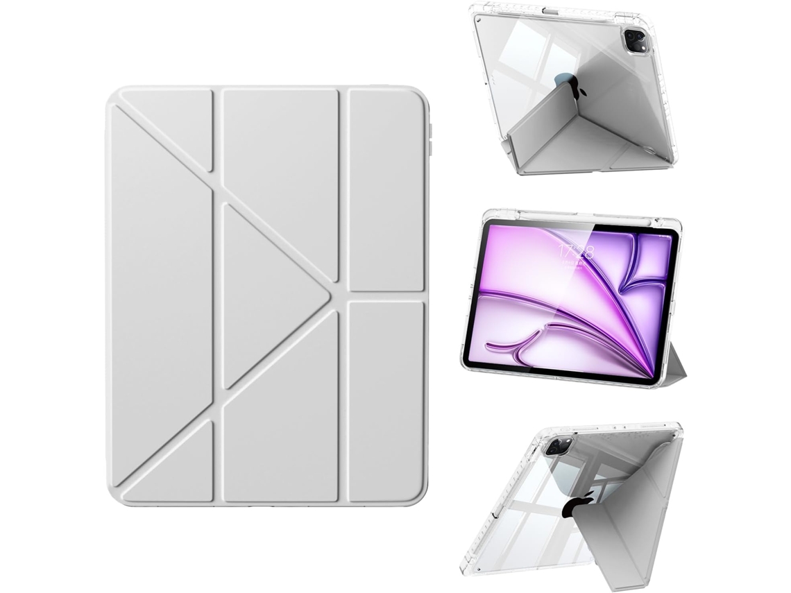 Elysve Capa Para Tablet Para Ipad 10ª Geração ( ) Cinza (2022), 10,9 Polegadas, Magnética