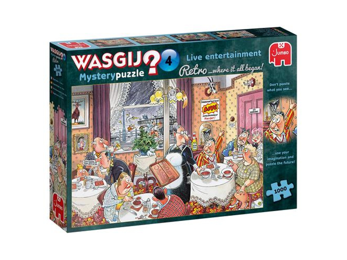 Wasgij Retro Mystery 4 1000Pcs Puzzle 1000 Unidades