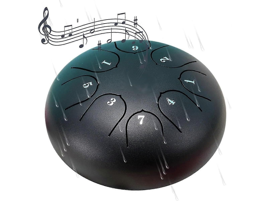 Tambor De Chuva Para Jardim, À Prova D'água, 6 Polegadas, 8 Notas