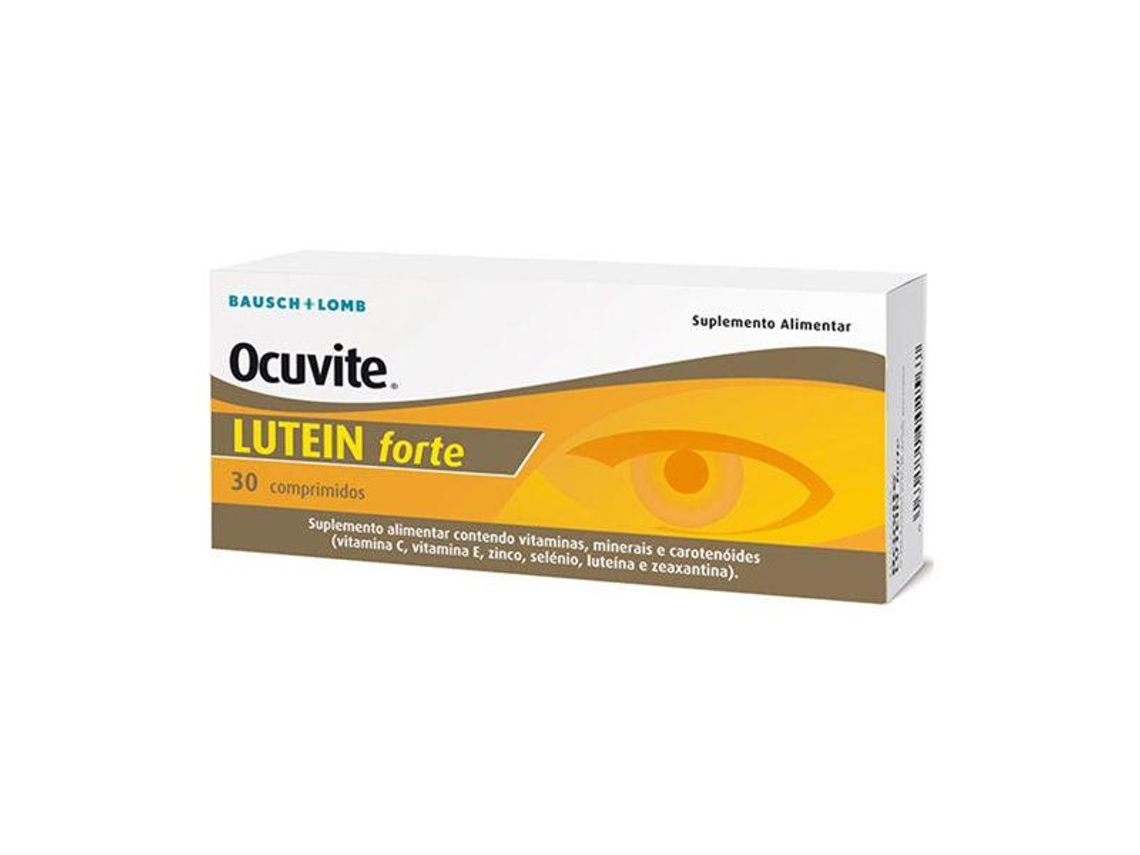 Bausch & Lomb Ocuvite Lutein Fort 30 Comprimidos