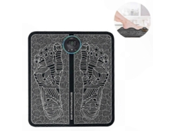 Almofada Massageadora Ems Para Os Pés E Pernas Com 6 Modos De Relaxamento.