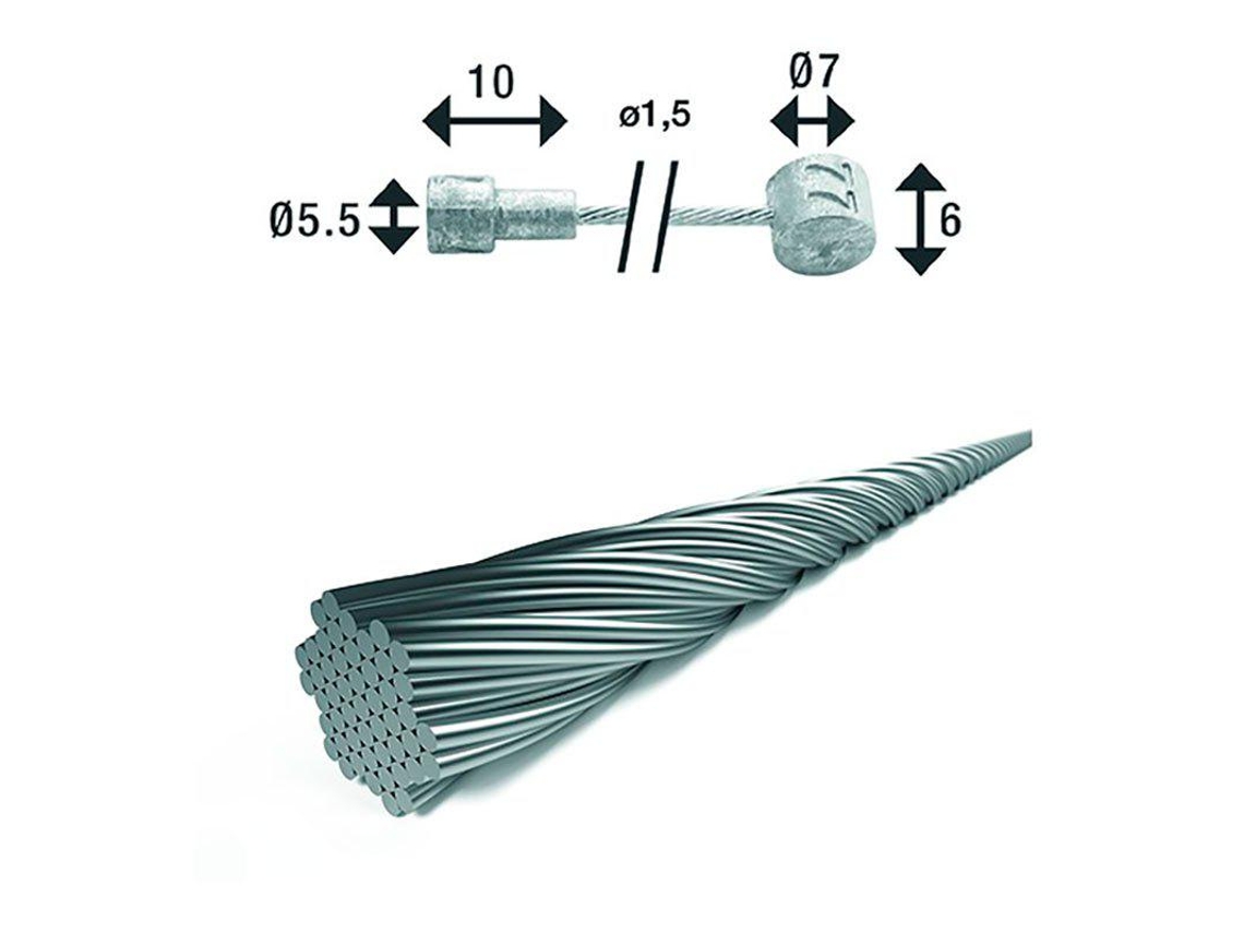 Xlc Br-X88 Double Head Brake Cable