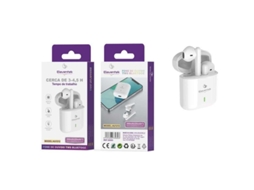 Auricular Sem Fio Bluetooth Tws-Branco ELEVENTEK