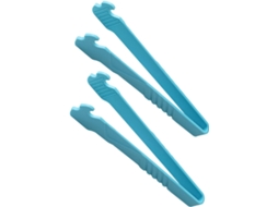Conjunto De 2 Pinças Longas Nylon Para Alimentos, Pinças Ergonômicas Multiuso Para Churrasco E Torradas, Resistentes Ao
