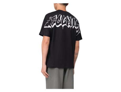 T-shirt De Homem Disclaimer Algodão Preto (xl)