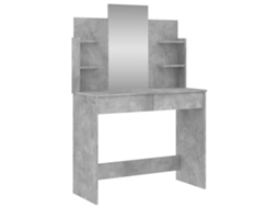 Dressing Table, Dressing Tables Vidaxl Cinzeto Madeira Processada (n/a)