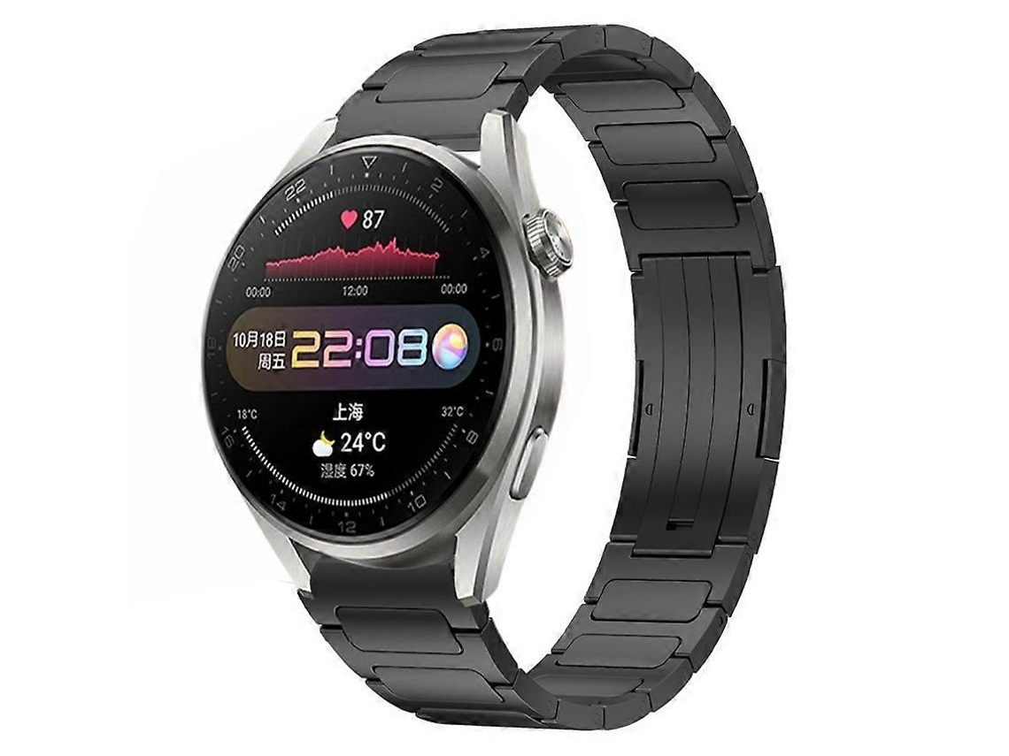 Pulseira De Relógio Em Liga De Titânio Com Formato Em I De 22 Mm