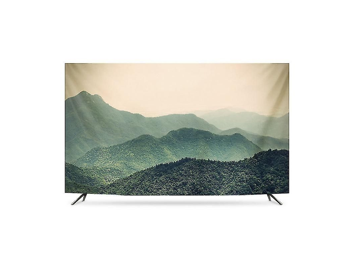 Capa Para Tv Capa Para Tv Em Microfibra Lavável Decoração Para Telas De 22-80 Polegadas