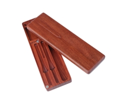 Laxiscreed Lc101 Caixa De Ferro Redwood Para Ferro De Soldar Ts100 Com Proteção Em Madeira