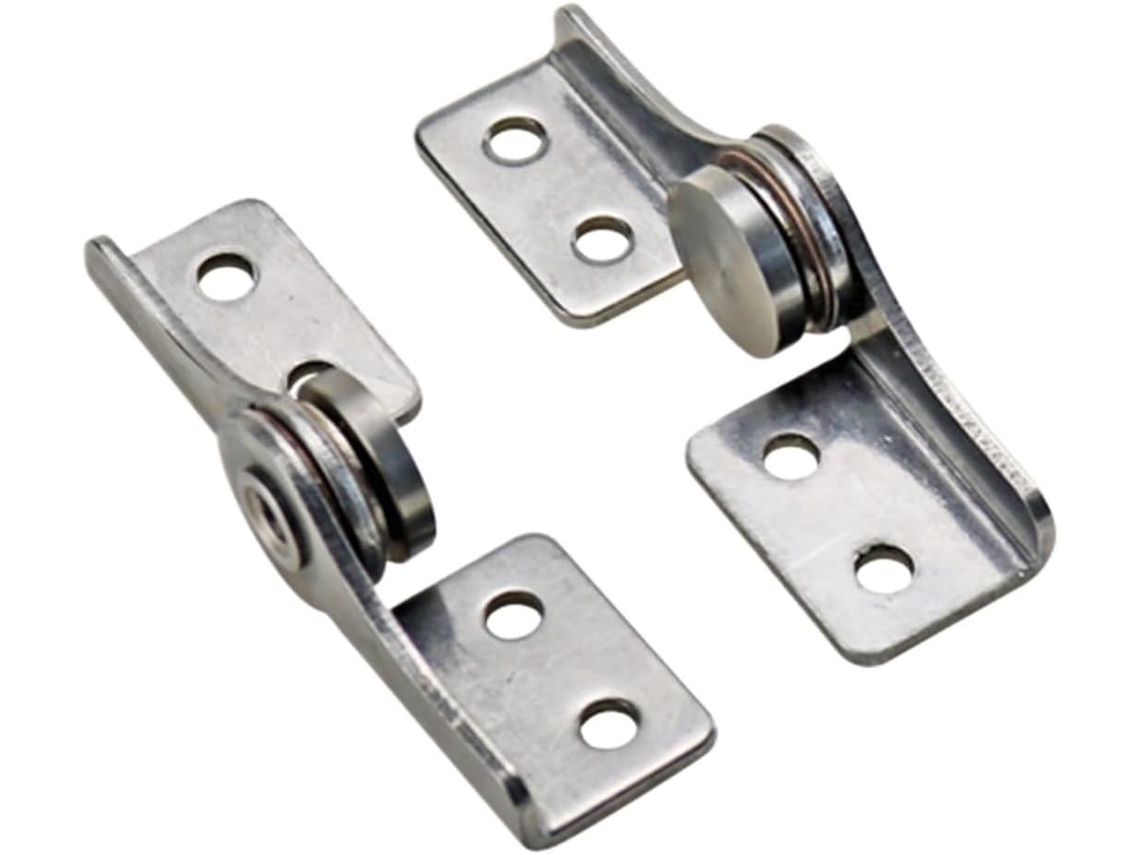 Dobradiça De Amortecimento Em Forma L, Aço Inoxidável, Torque, Posicionamento Em Qualquer Ângulo, Pivô De Parada Livre