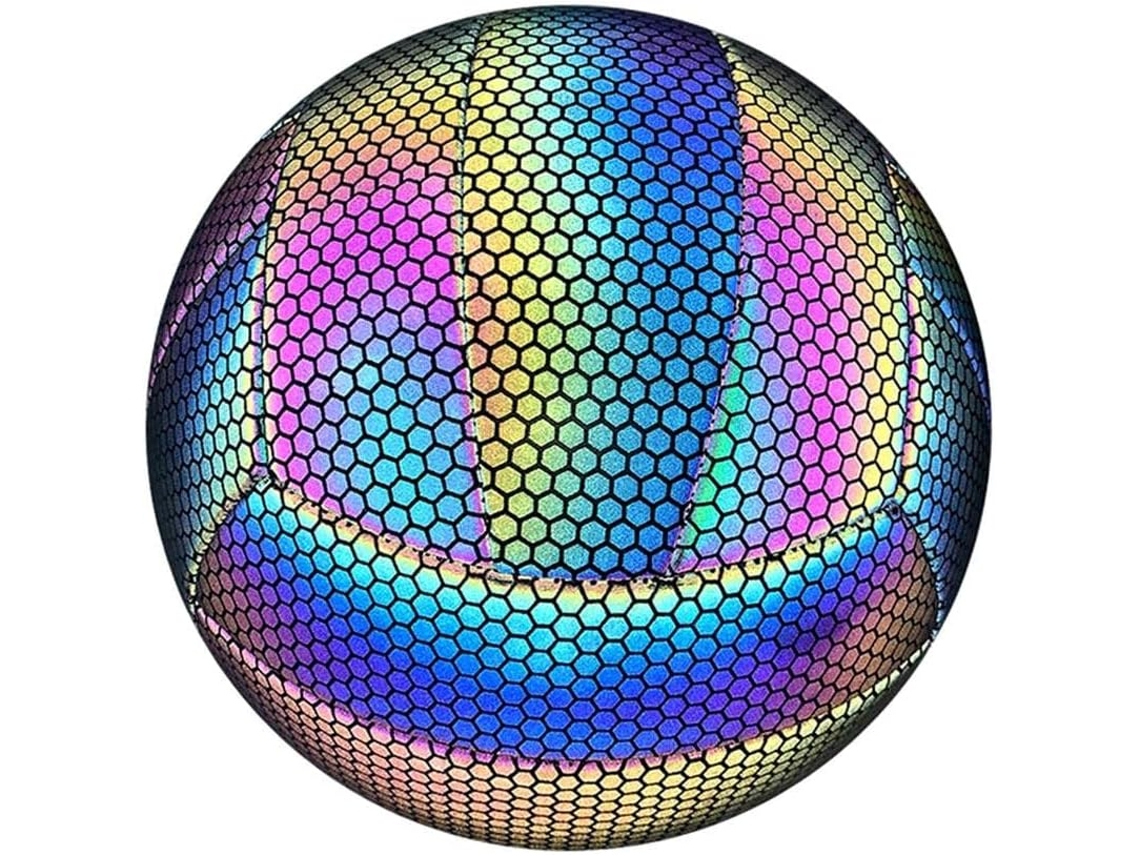 Bola De Vôlei Holográfica Profissional, Bola De Vôlei Luminosa E Refletora Para Ginásio