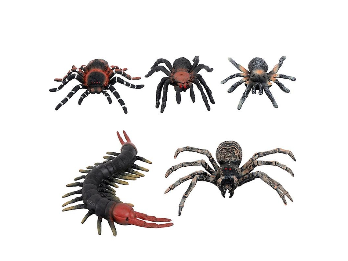 1 Conjunto de Aranha de Simulação para Decorações de Halloween ALLINLESS