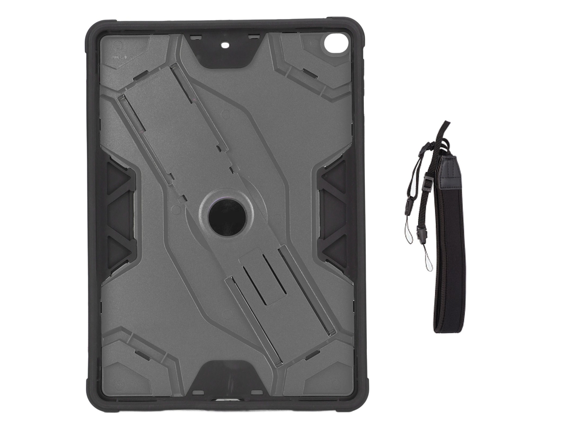 Capa Protetora para Tablet Ios 9.7" 2017/2018 com Alça Ajustável Tpu Anti quedas Preto