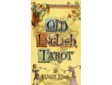 Livro old english tarot de maggie kneen (inglês)