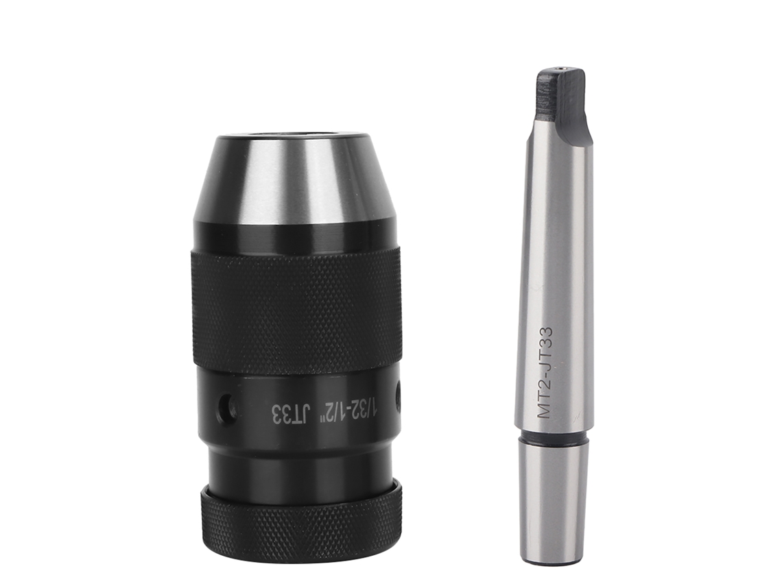 Mandril De Broca Sem Chave Auto-aperto Com Arbor Cone Morse Mt2 Jt33 Para Cnc (1/32''-1/2'')