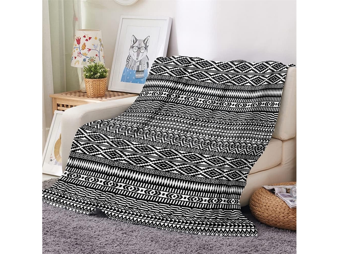 Manta de Flanela Fansu Estampa 3d Quente e Macia em Microfibra Ideal para o Inverno Perfeita Cama Ou Sofá Adeq