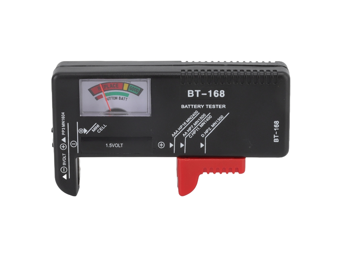 Teste de Bateria Portátil de Alta Precisão para AA AAA D C 9V 1.5V | S/MARCA