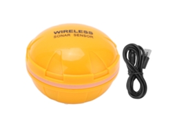 Localizador de peixes sem fio Bluetooth com sensor de sonar