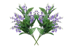 Conjuntos De Flores Artificiais Para Exterior, Resistentes Aos Raios Uv, Sem Desbotar, Plantas De Plástico Falso Para Jardim, Varanda Ou Caixa De Ja