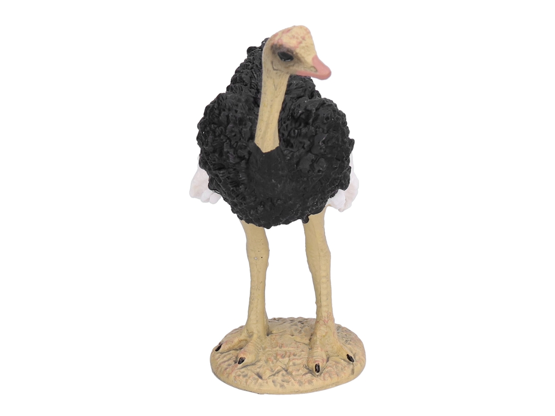 Modelo de avestruz Ats, figura selvagem simulada, coleção educacional, propósito didático 627