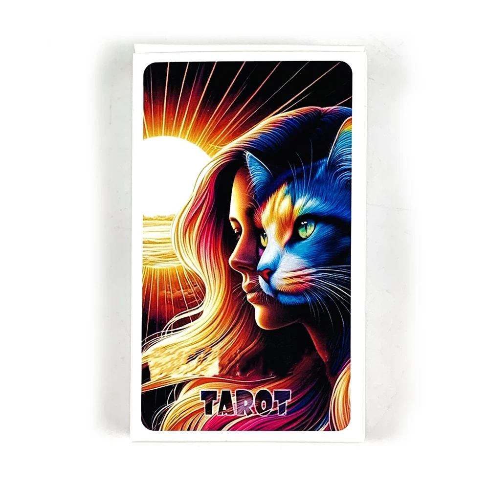 um Baralho de Tarot Totalmente Novo com 78 Adoráveis Cartas de Oráculo em Inglês. MDUG