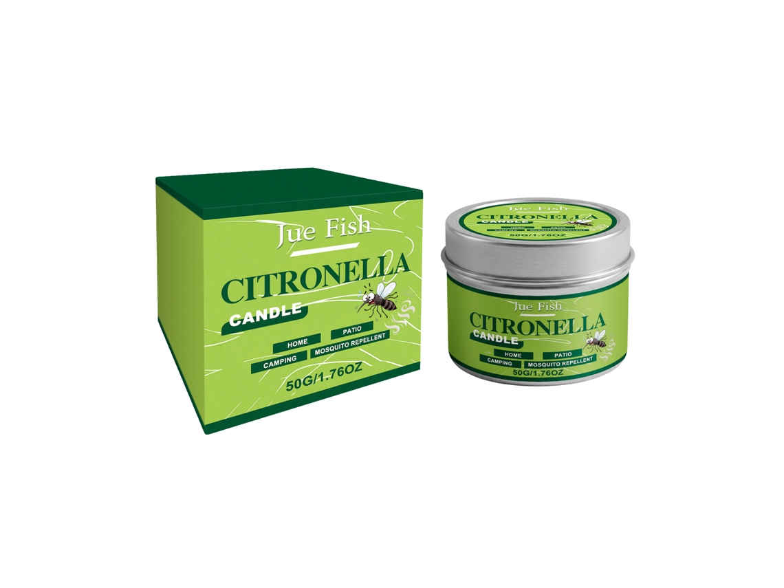 Vela de citronela contra mosquitos para proteção ao ar livre LAXISCREED