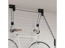 Vidaxl Guincho De Bicicleta Com Suporte De Teto 57 Kg