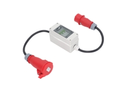 Adaptador Cee 5 Pinos 16a Com Disjuntor 3p 400v: Conector Macho-fêmea Ip44 2.5mm²