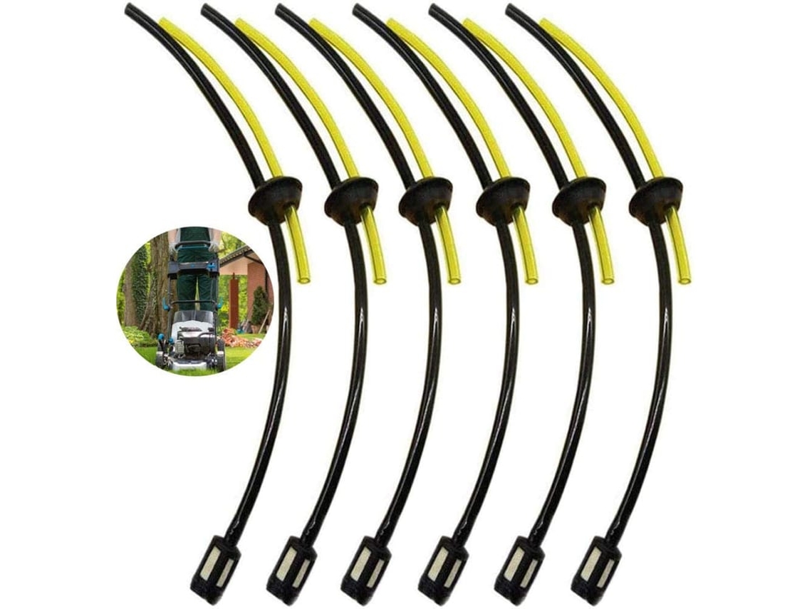 Junta De Mangueira De Combustível, Mangueira Com Filtro, Kit Universal Para Cortador De Grama, Motosserra, Podadora E Cortador De Relva