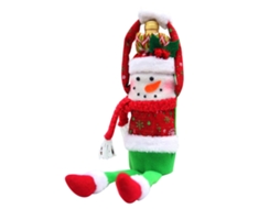 Laxiscreed Envelopes Para Garrafas De Natal, Vinhos E Champagne Com Design De Boneco De Neve