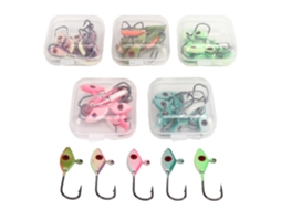 Kit de Iscas para Pesca no Gelo 50pcs