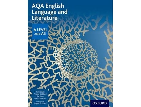 Livro aqa english language and literature: a level and as de ruth doyle,angela goddard,raj rana,mario saraceni (inglês)
