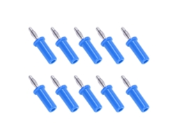Laxiscreed Lantern Banana Plugs De Bronze 4mm, Conectores Para Altifalantes E Equipamentos Electrónicos, Pack 10