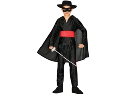 Fato de Menino DISFRAZZES Bandido Mascarado Com Cinto Vermelho (Tam: 3 a 4 anos)
