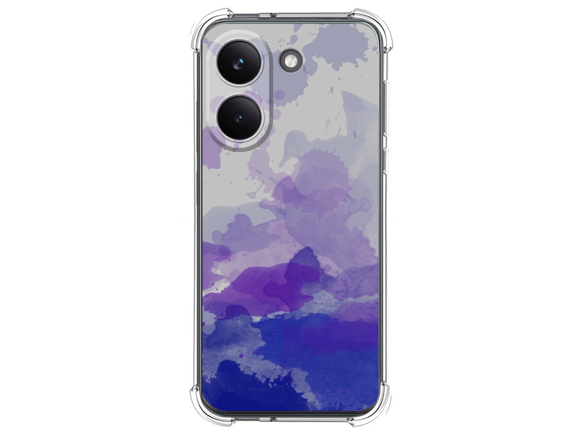 Capa Tumundosmartphone De Silicone À Prova De Choque Para Xiaomi Poco X8 Pro 5g Com Estampa Em Aquarela 9 Desenhos