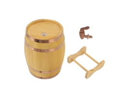 Barril de Madeira LAXISCREED 750ml para Whiskey Vinho