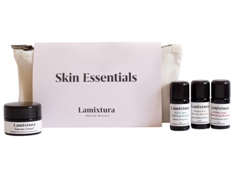 Pacote de viagem Skin Essentials 4 peças LAMIXTURA