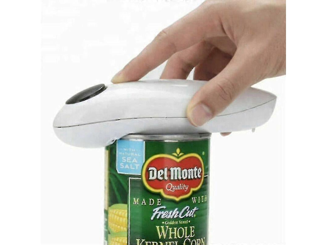 Lurelia Abridor De Latas Elétrico Automático, Um Toque, 2 Pilhas Aa