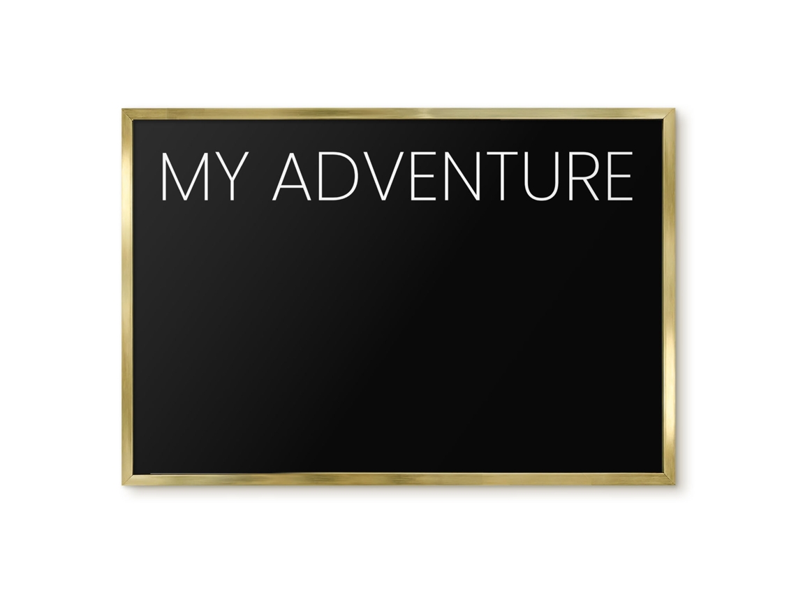 Magnetic Board My Adventure For The Living Room Espelharte (60x40 Cm)