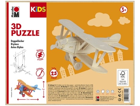 Puzzle MARABU 0317000000001 3D 25 Peças Veículos