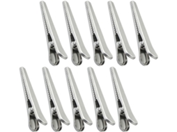 Clips Besportable Sacos para Alimentos, Pacote com 10 unidades, Tamanho Grande, em Aço Inoxidável, Herméticos, para Cozinha
